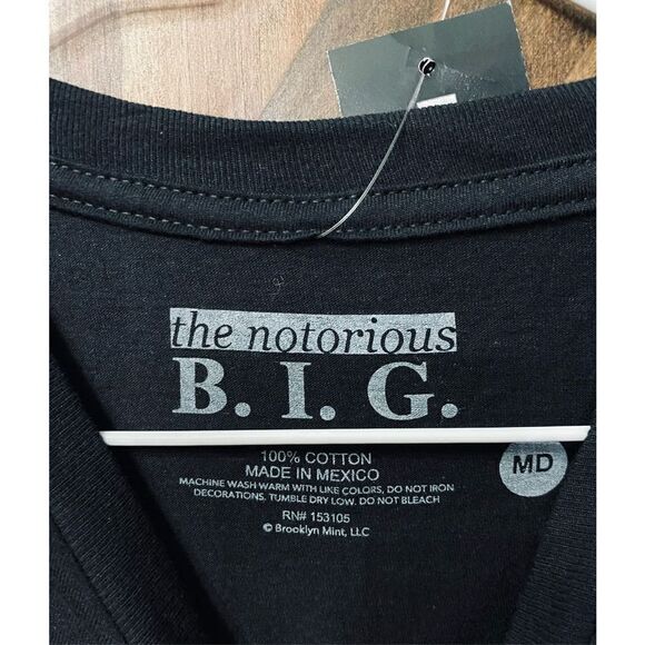 Hot Topic Biggie Smalls T-Shirt Sz Medium - Picture 3 of 3